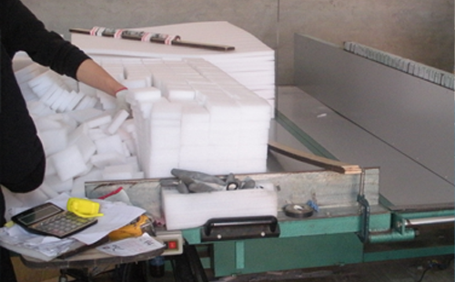 金川珍珠棉型材生产